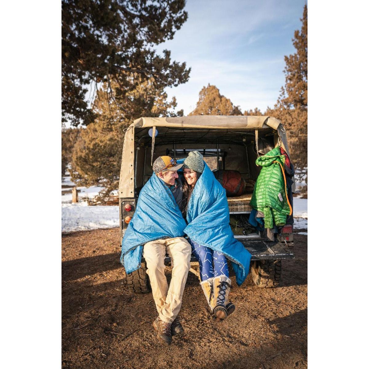  Klymit Versa Luxe Blanket - Blue
