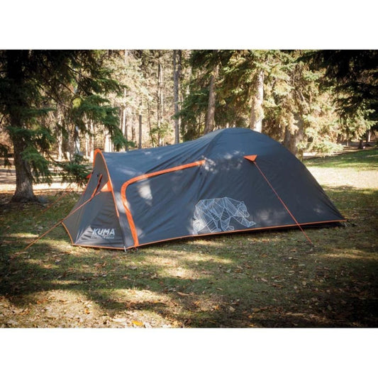  KUMA Outdoor Gear Bear Den 3 Tent - Graphite/Orange