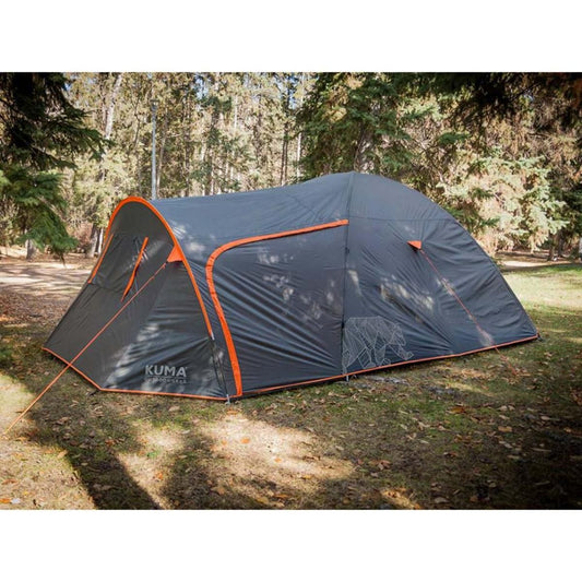  KUMA Outdoor Gear Bear Den 5 Tent - Graphite/Orange
