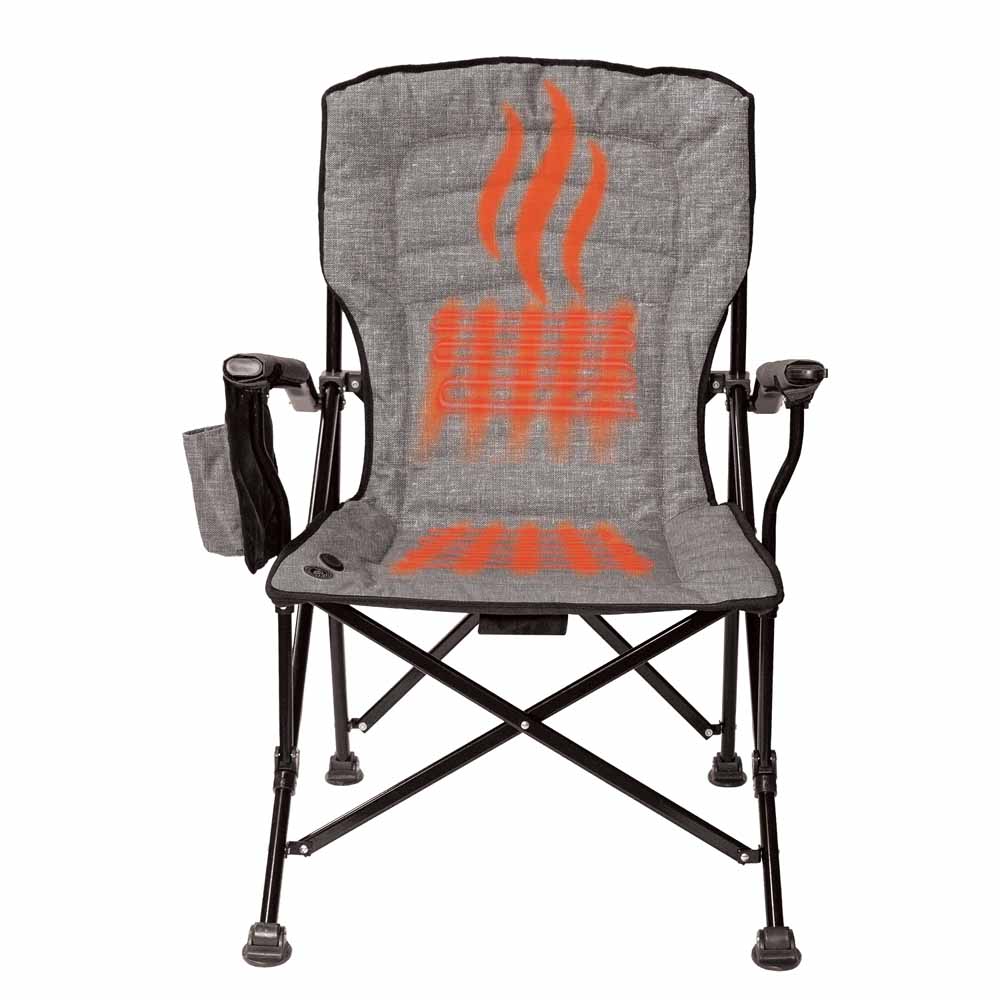  KUMA Outdoor Gear Switchback Heated Chair With USB-C Power Bank