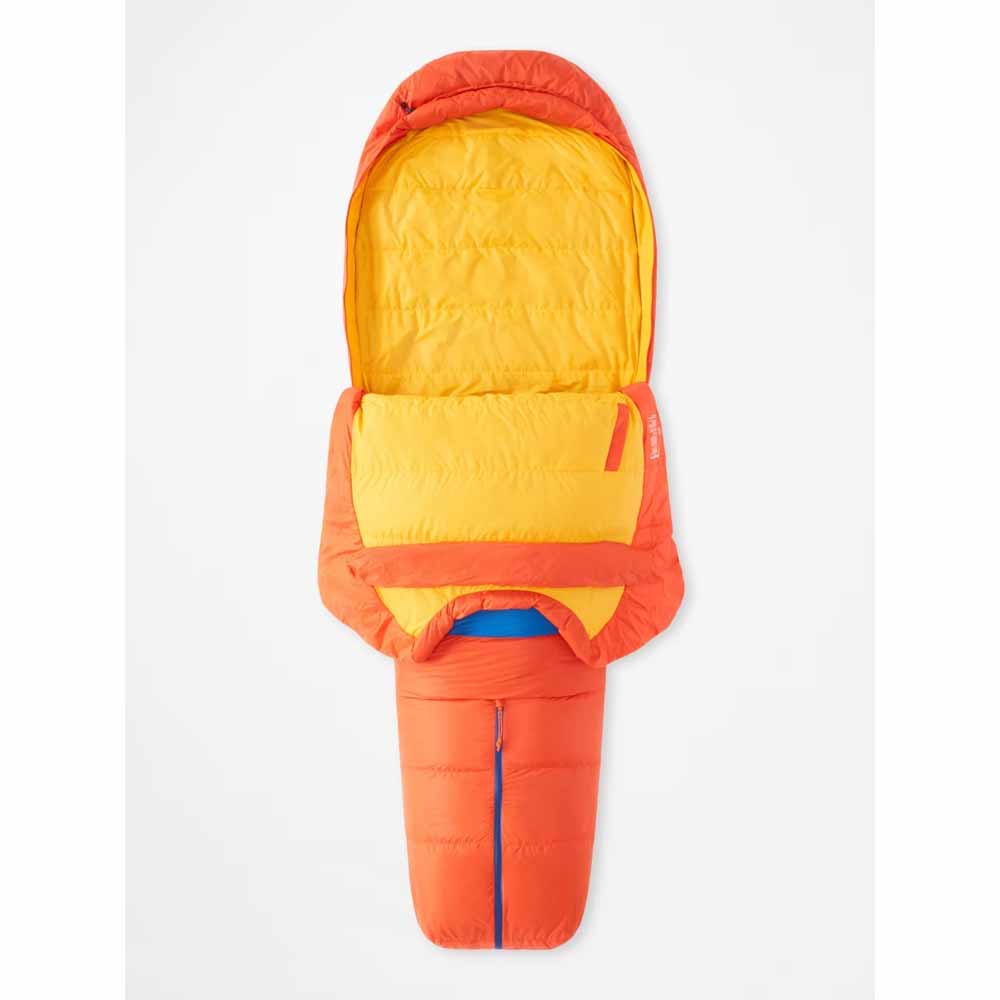  Marmot Mens Always Summer 40ï¿½ Sleeping Bag - Red Sun/Solar