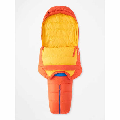  Marmot Mens Always Summer 40ï¿½ Sleeping Bag - Red Sun/Solar