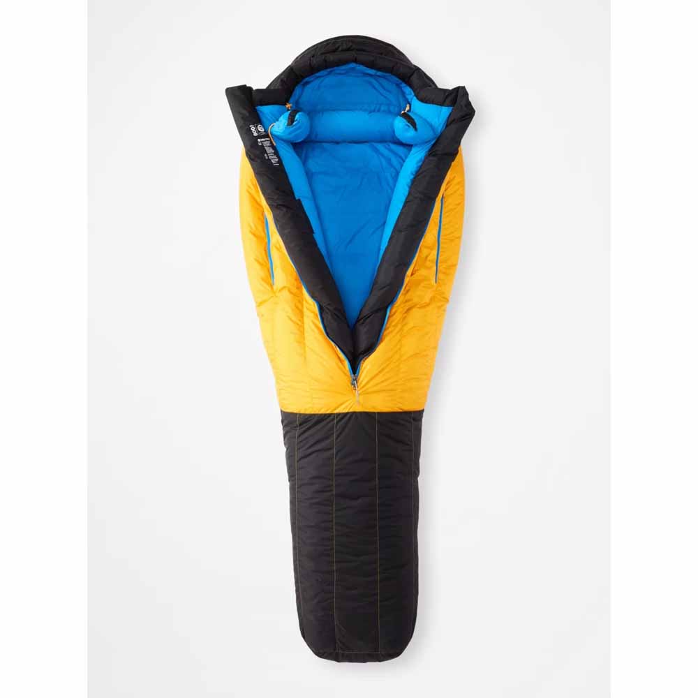  Marmot Mens Col -20ï¿½ Sleeping Bag - Long/Solar/Black