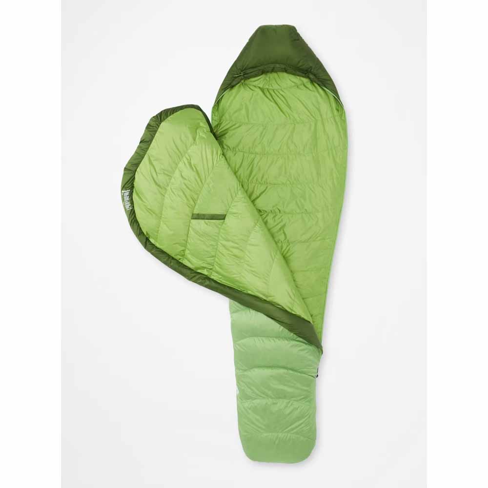  Marmot Mens Hydrogen 30 Sleeping Bag - Foliage/Kiwi
