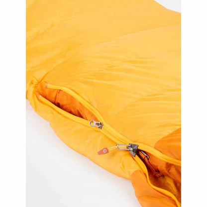 Marmot Mens Lithium 0 Sleeping Bag - Long/Orange Pepper/Golden Sun
