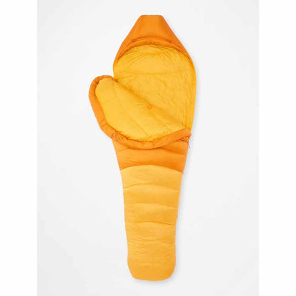  Marmot Mens Lithium 0 Sleeping Bag - Orange Pepper/Golden Sun