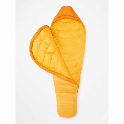 Marmot Mens Lithium 0 Sleeping Bag - Short/Orange Pepper/Golden Sun