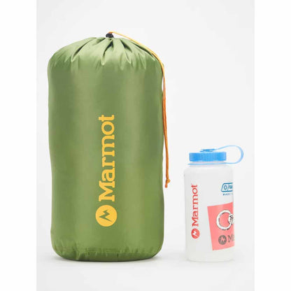  Marmot Mens Never Winter 30ï¿½ Sleeping Bag - Nori/Red Sun