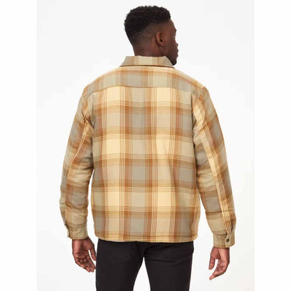  Marmot Mens Ridgefield Heavyweight Sherpa-Lined Flannel Shirt Jacket