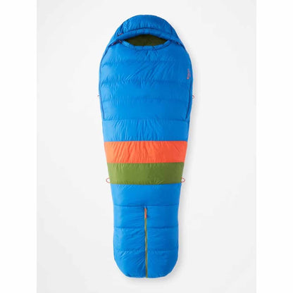  Marmot Mens Sawtooth 15 Sleeping Bag - Extra Wide/Dark Azure/Foliage
