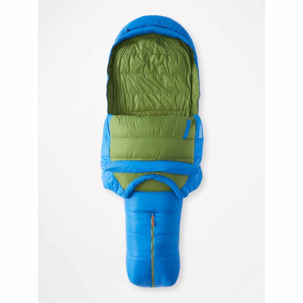  Marmot Mens Sawtooth 15ï¿½ Sleeping Bag - Long/Dark Azure/Foliage