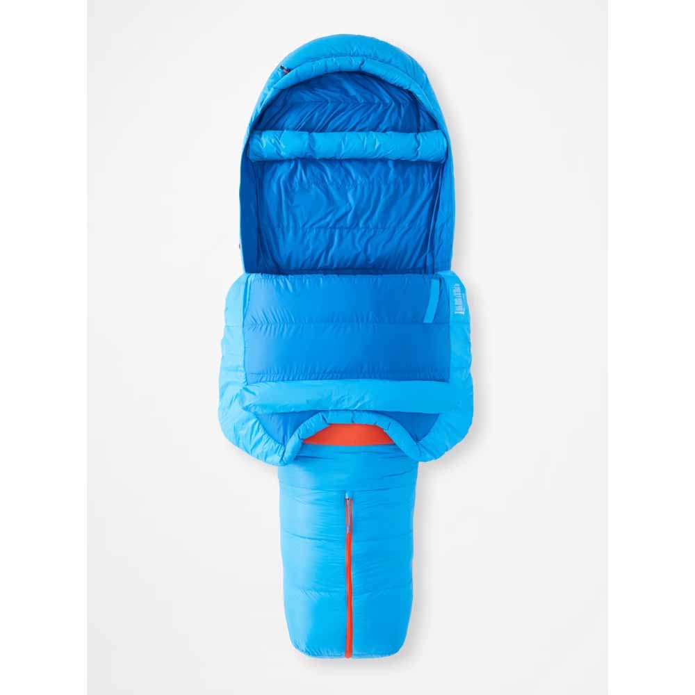 Marmot Mens Wind River -10 Sleeping Bag - Clear Blue/Dark Azure