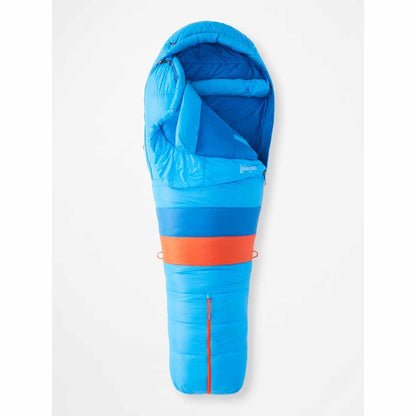 Marmot Mens Wind River -10 Sleeping Bag - Long - Clear Blue/Dark Azure
