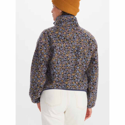  Marmot Womens Aros Printed Full-Zip Fleece Jacket