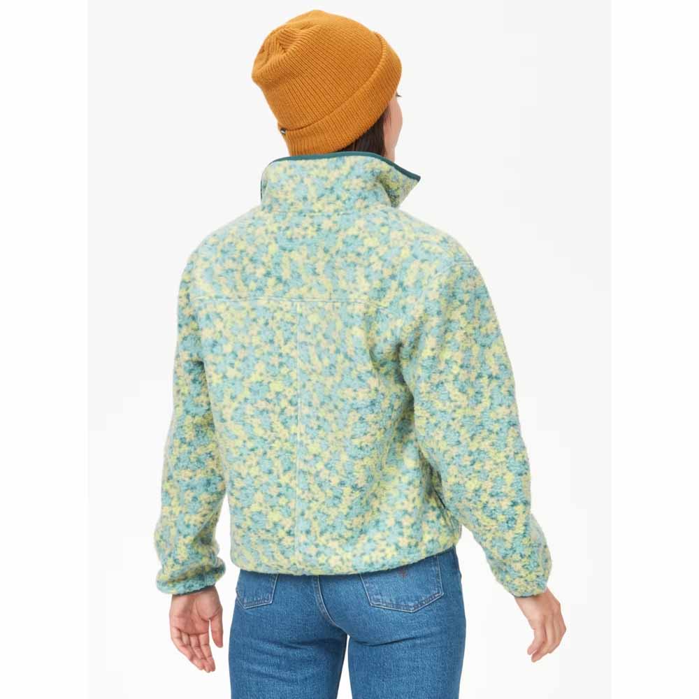  Marmot Womens Aros Printed Full-Zip Fleece Jacket