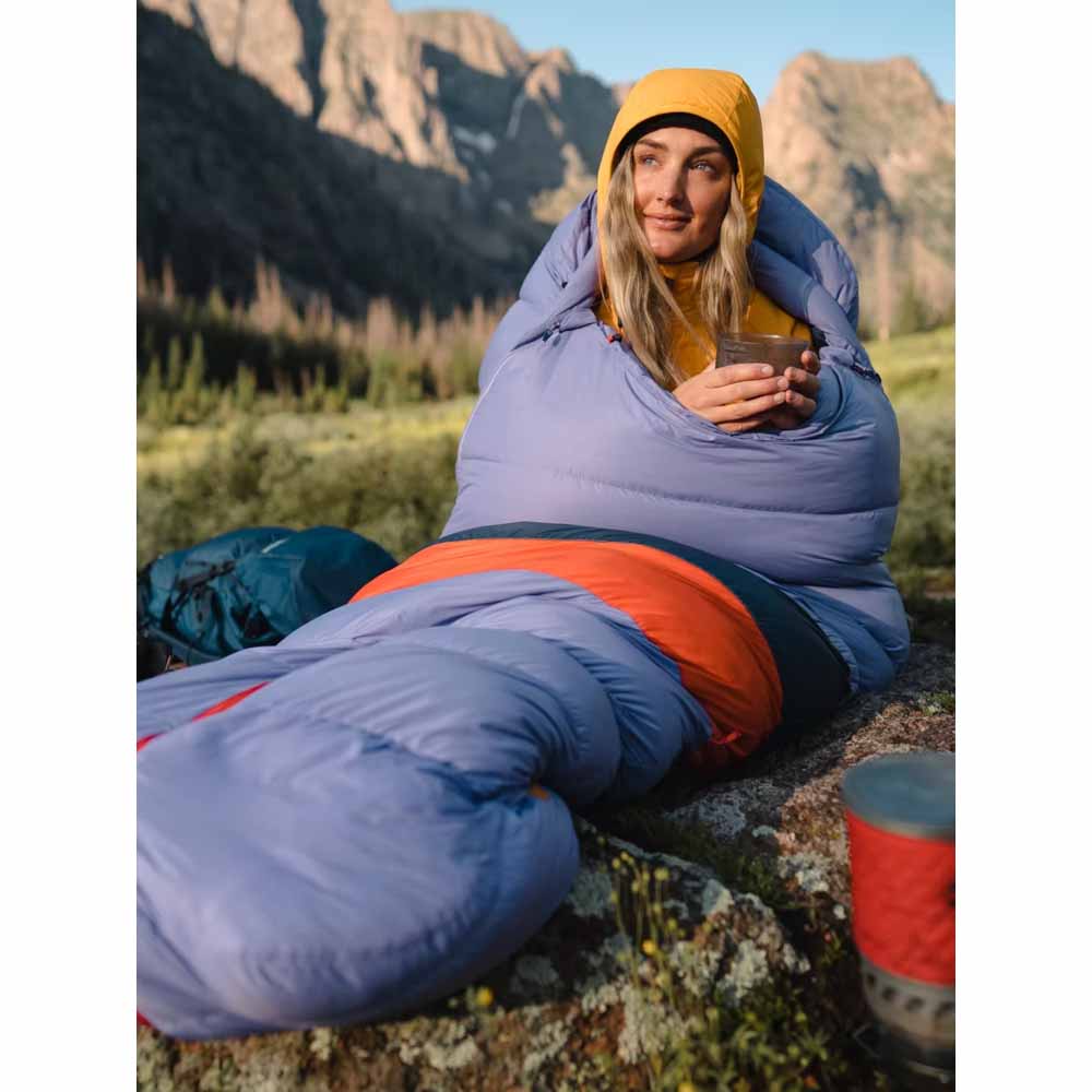  Marmot Womens Teton 15ï¿½ Sleeping Bag - Paisley Purple/Arctic Navy