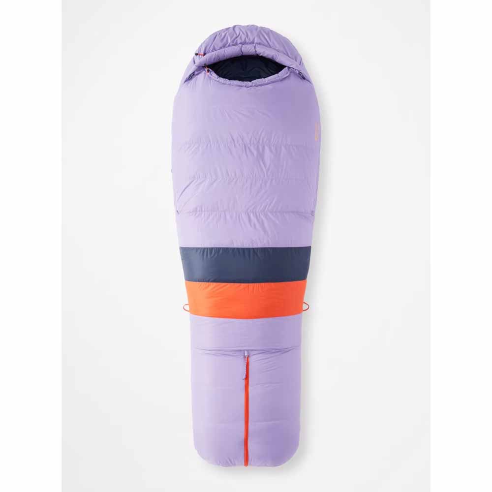  Marmot Womens Teton 15ï¿½ Sleeping Bag - Paisley Purple/Arctic Navy