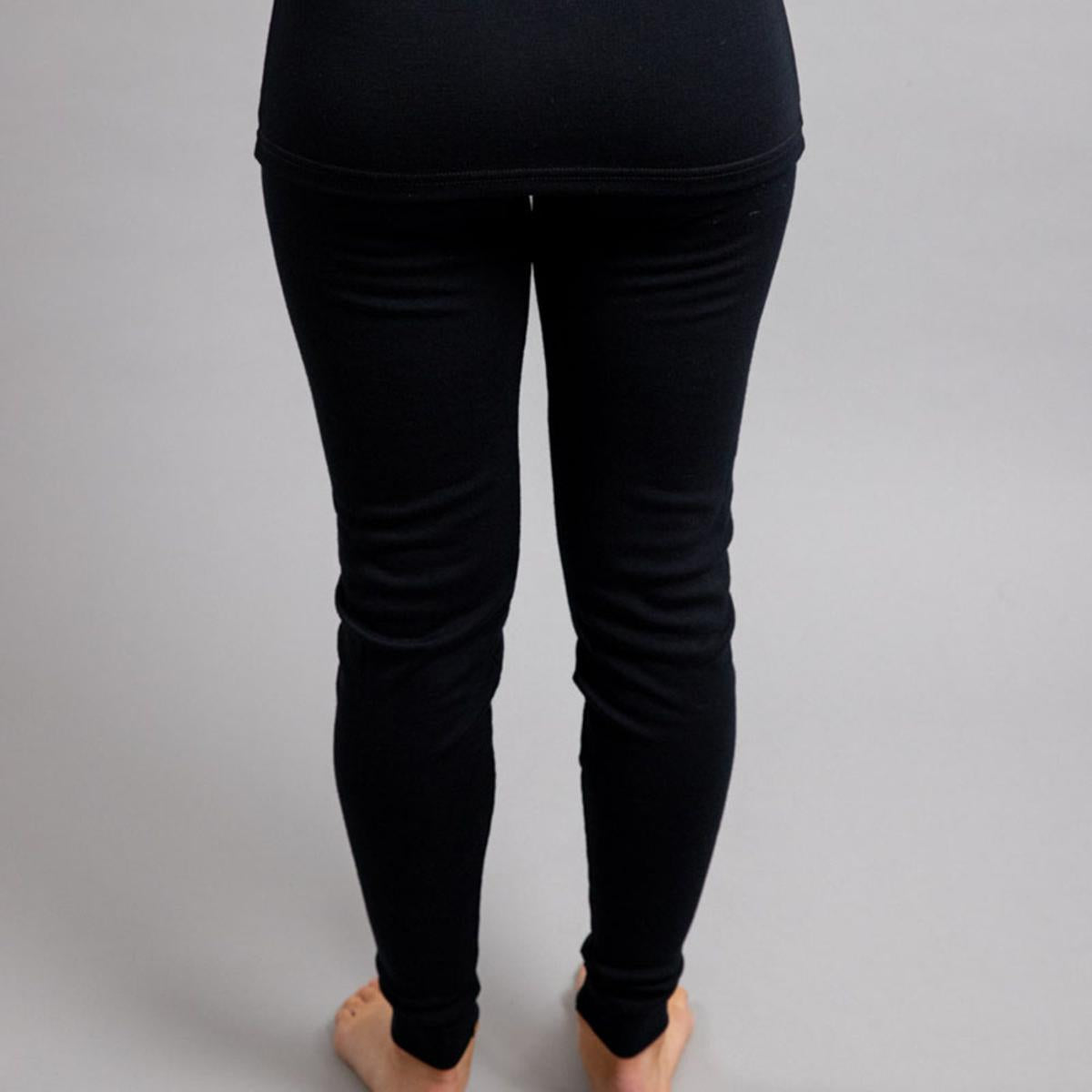  Merino Skins Unisex Long John / Pant - Black