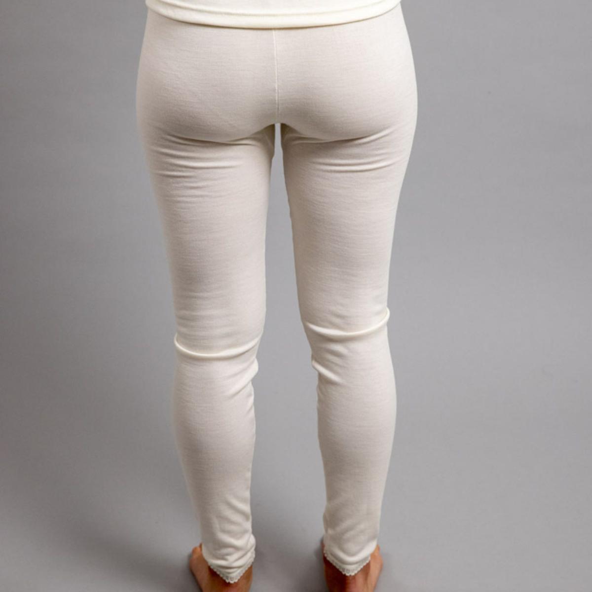  Merino Skins Unisex Long John / Pant - White