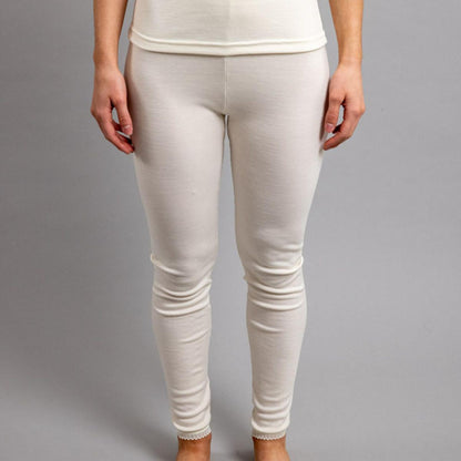  Merino Skins Unisex Long John / Pant - White