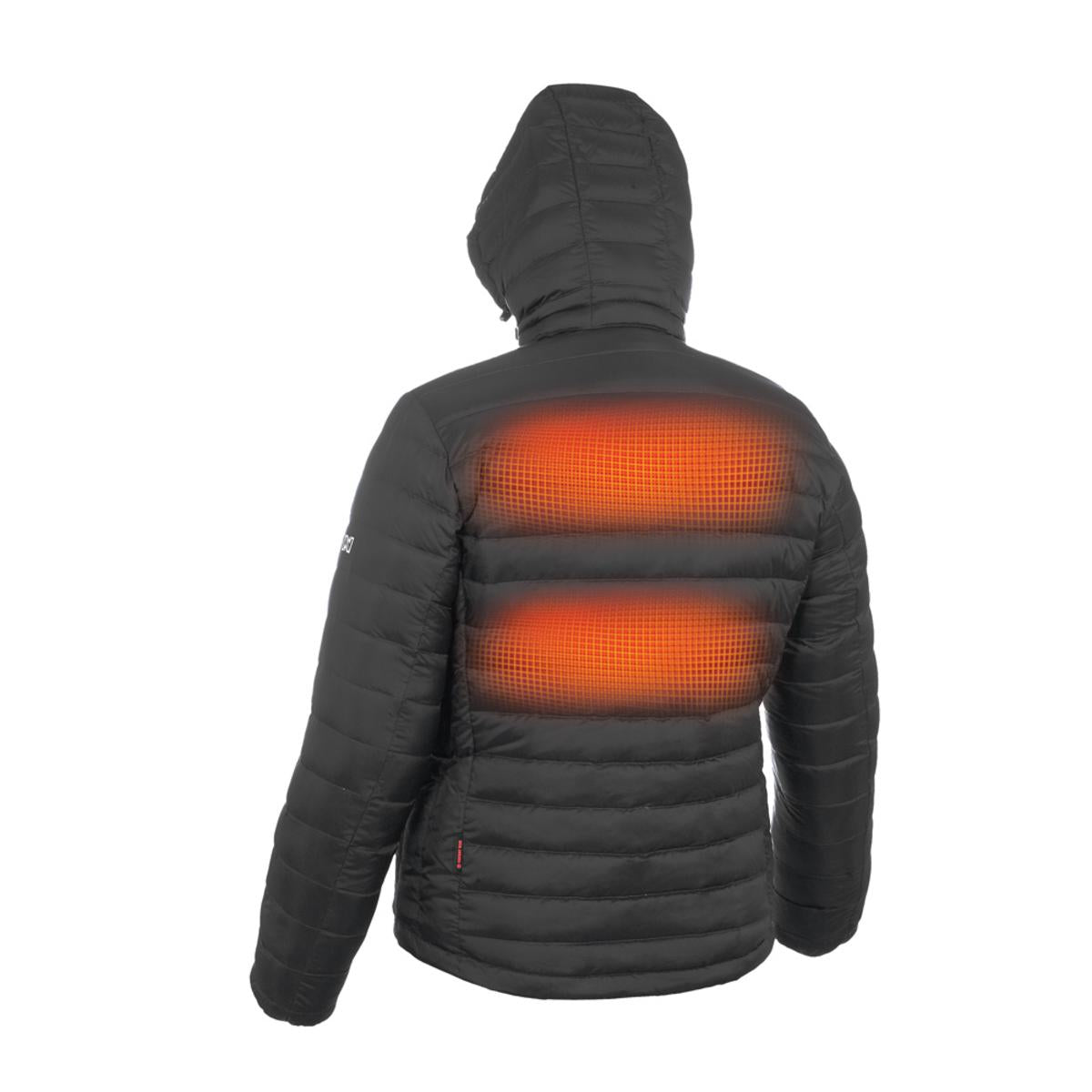  Mobile Warming 12V Mens Summit Duck Down Heated Jacket (Navy 3XL)