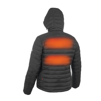  Mobile Warming 12V Mens Summit Duck Down Heated Jacket (Navy 3XL)