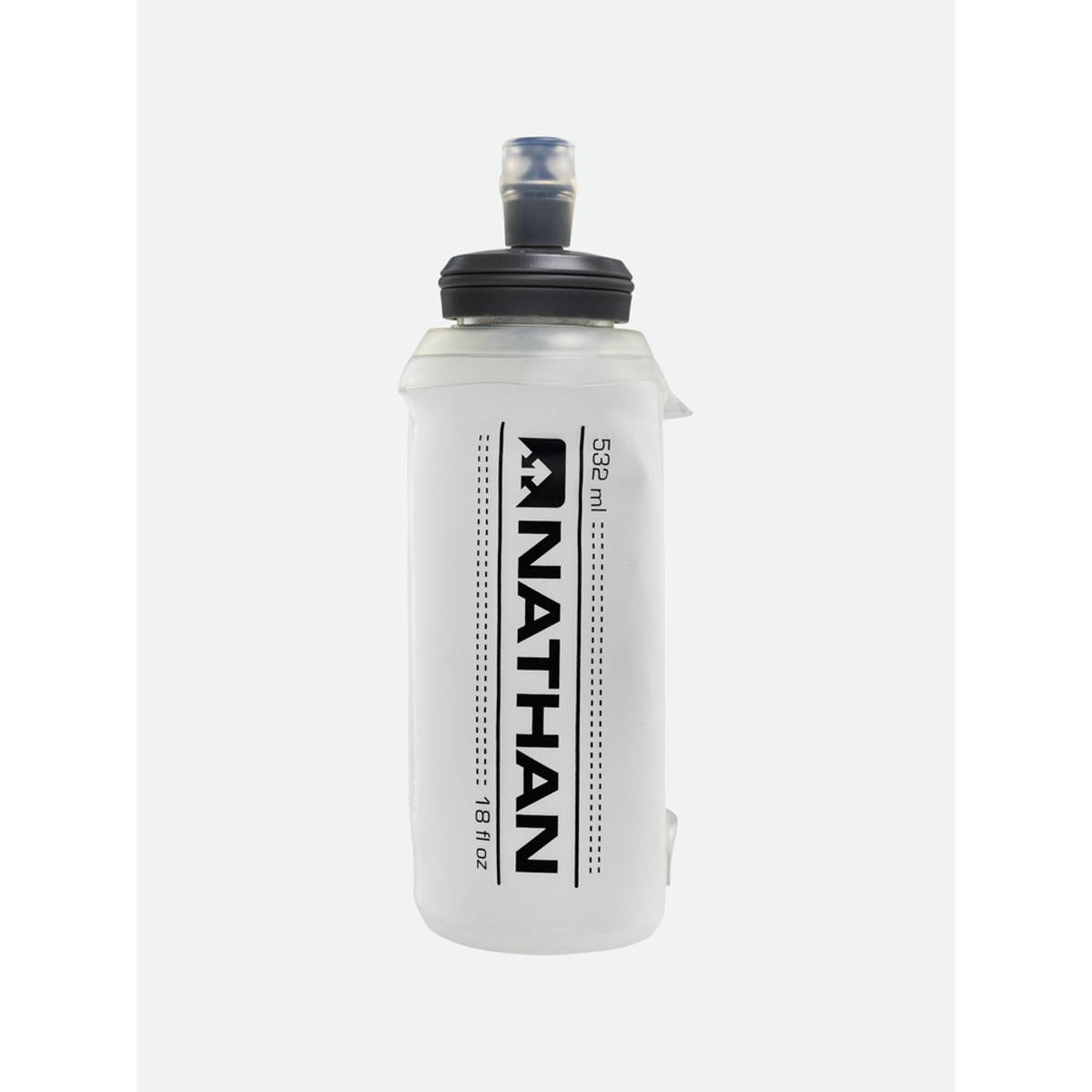  Nathan 18oz Soft Flask With Bite Top - Clear