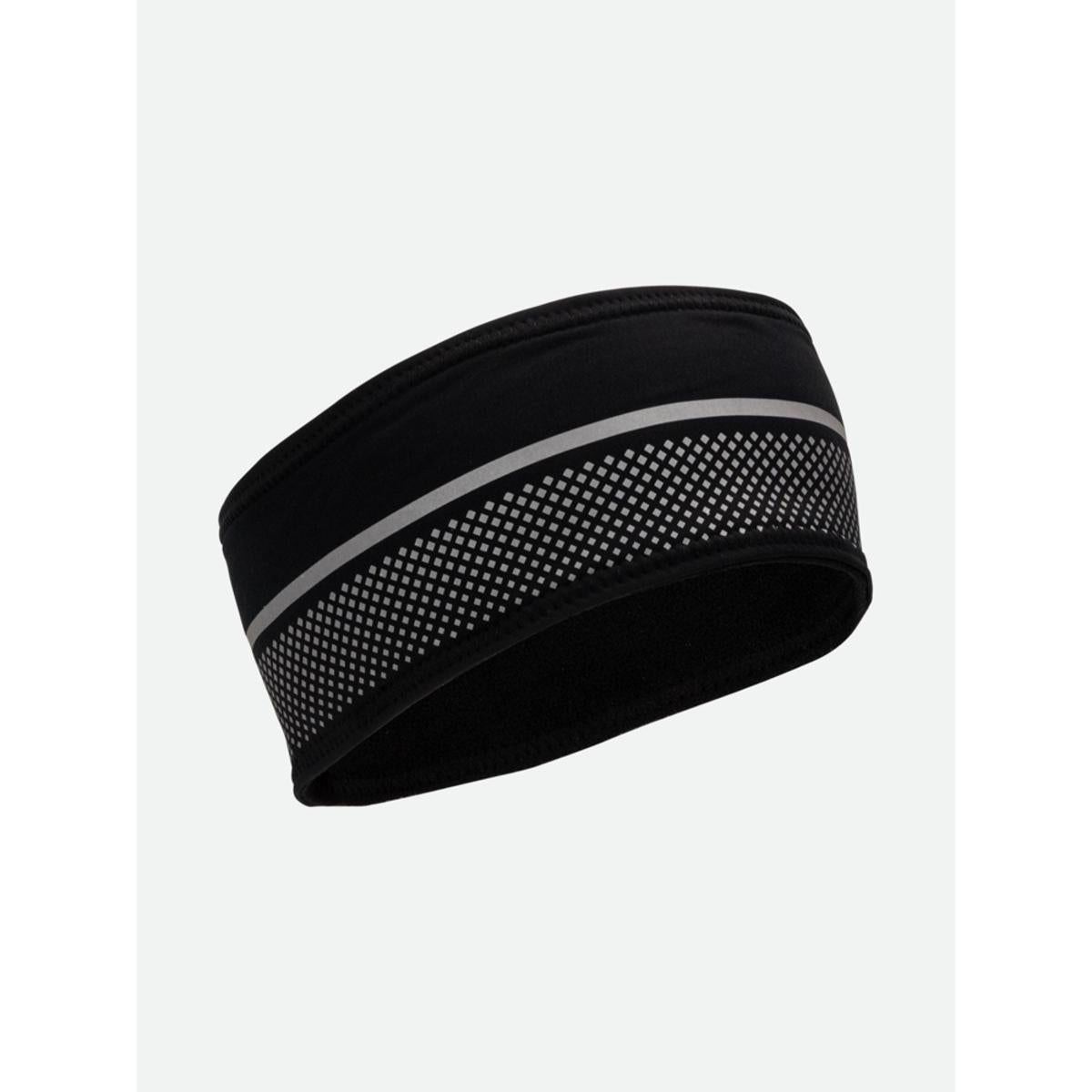  Nathan HyperNight Reflective Headband - Black/Geo Print