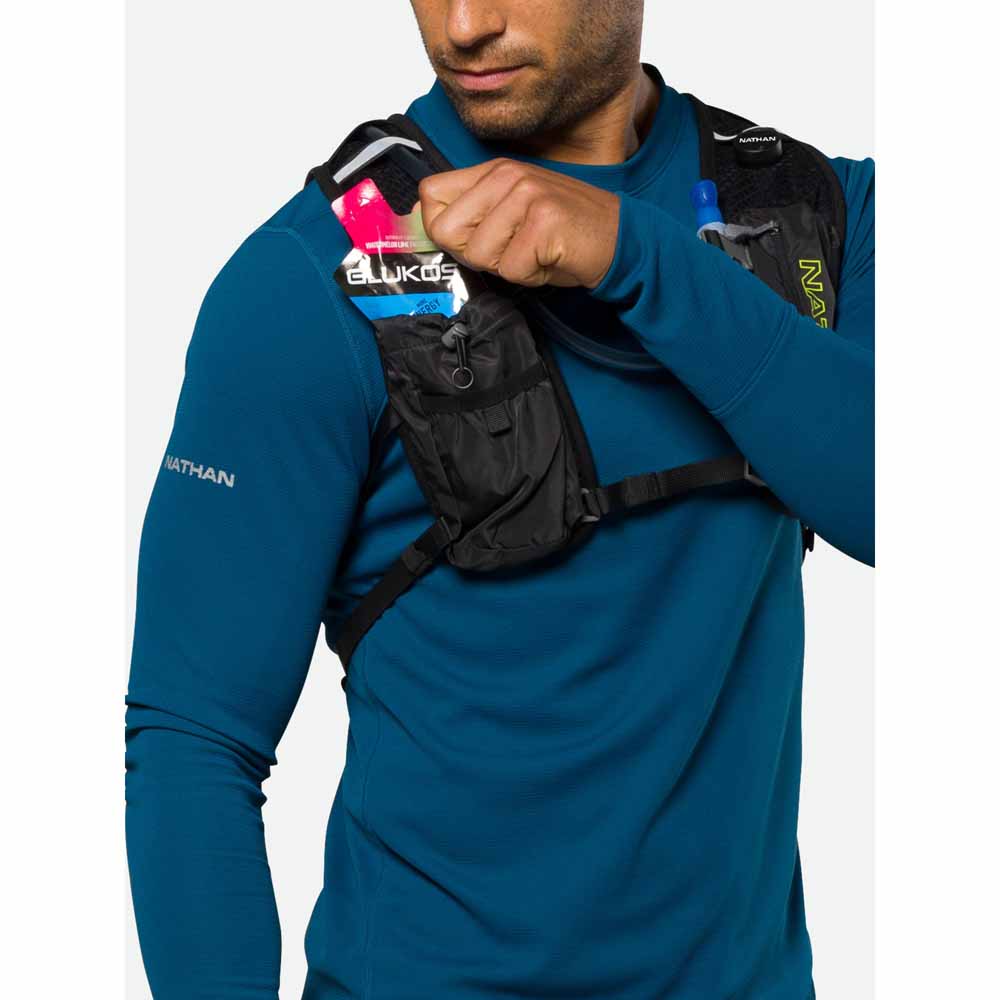  Nathan Laser Light 3 Liter Hydration Pack - Black/High Vis Yellow