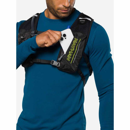  Nathan Laser Light 3 Liter Hydration Pack - Black/High Vis Yellow
