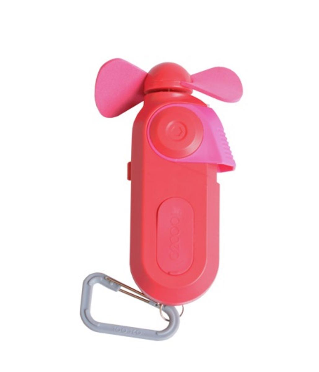  O2 Cool Sport Carabiner Misting Fan