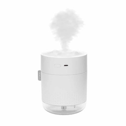  O2 Cool Treva Night Light Rechargeable 500 ML Humidifier - White