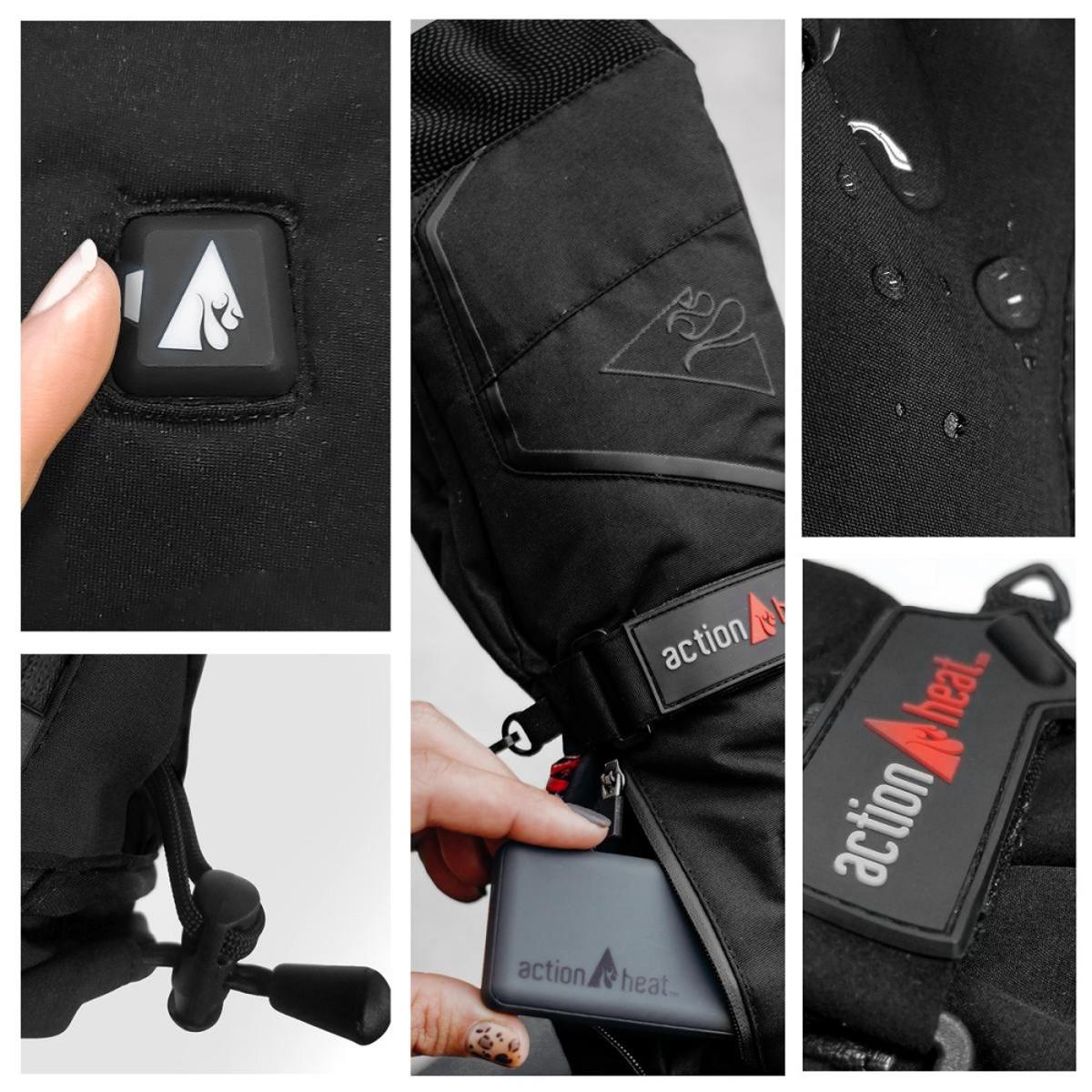  Open Box ActionHeat 5V Battery Heated Mittens