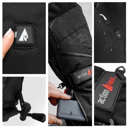  Open Box ActionHeat 5V Battery Heated Mittens
