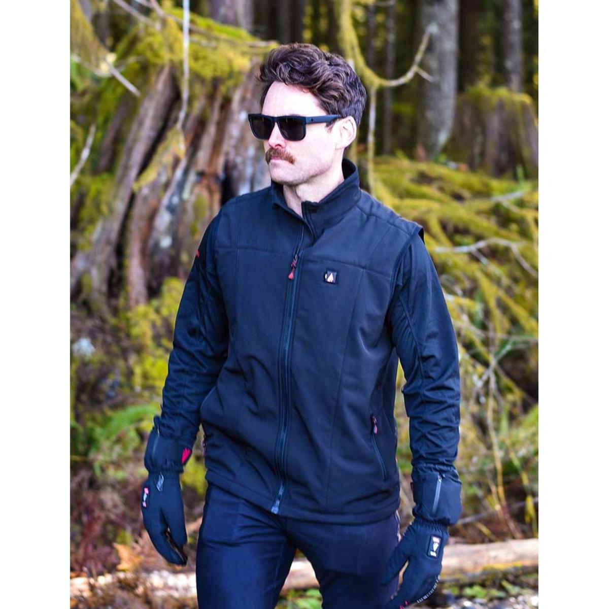  Open Box ActionHeat 5V Battery Heated Softshell Vest - Mens