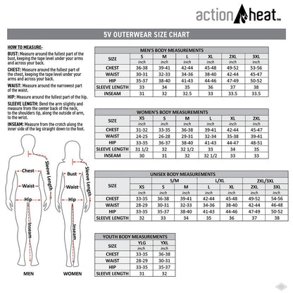  Open Box ActionHeat 5V Battery Heated Softshell Vest - Mens