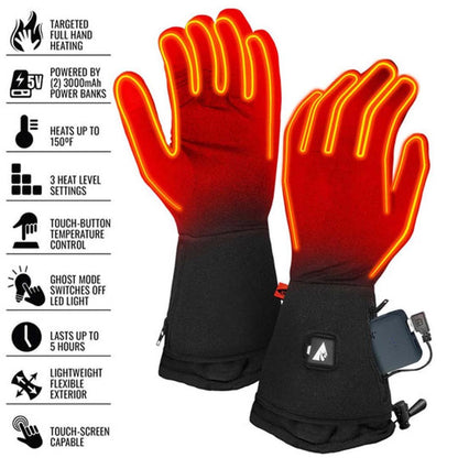  Open Box ActionHeat 5V Heated Glove Liners - Mens