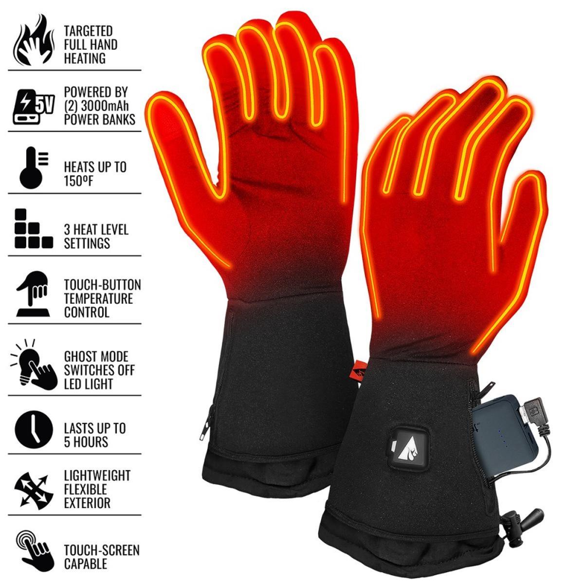  Open Box ActionHeat 5V Heated Glove Liners - Womens