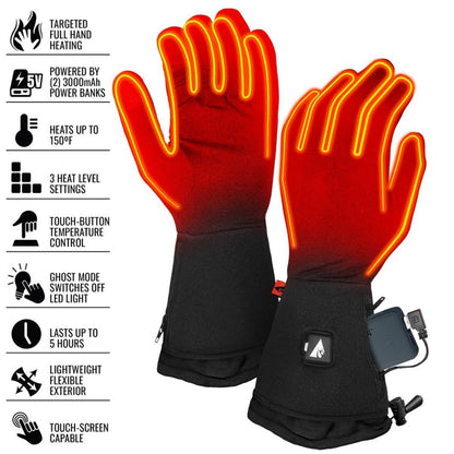  Open Box ActionHeat 5V Heated Glove Liners - Womens