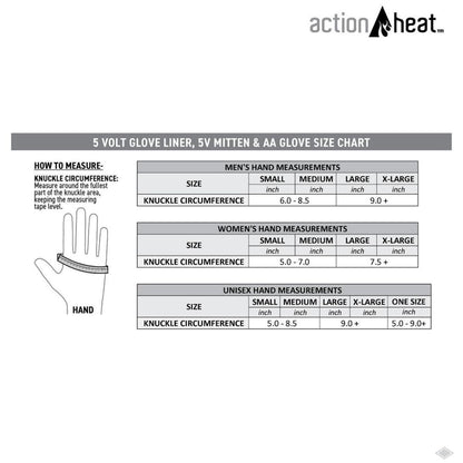  Open Box ActionHeat 5V Heated Glove Liners - Womens