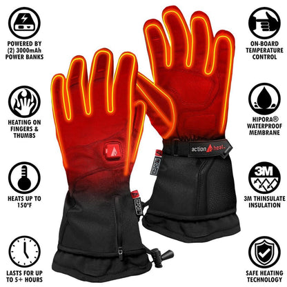  Open Box ActionHeat 5V Premium Heated Gloves - Mens