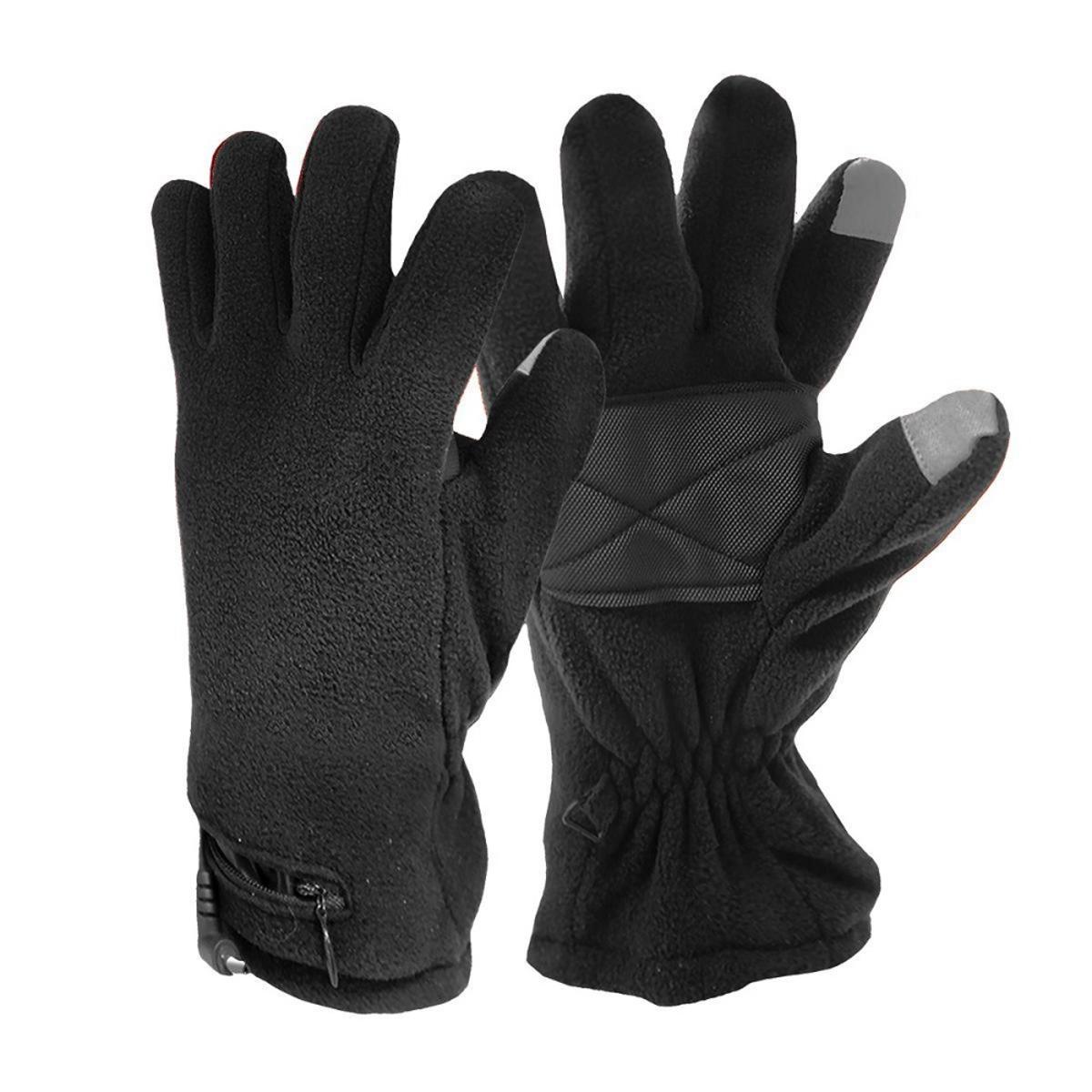  Open Box ActionHeat AA Battery Heated Fleece Gloves