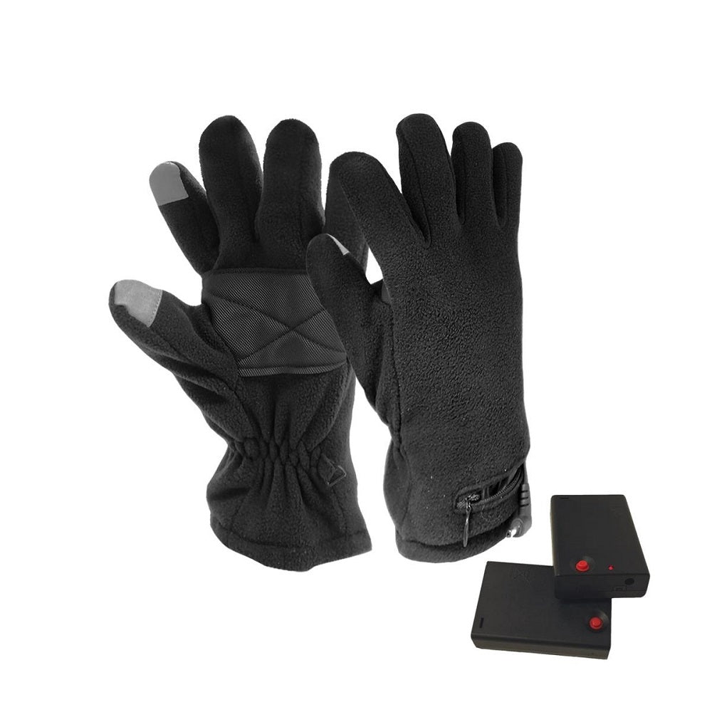  Open Box ActionHeat AA Battery Heated Fleece Gloves