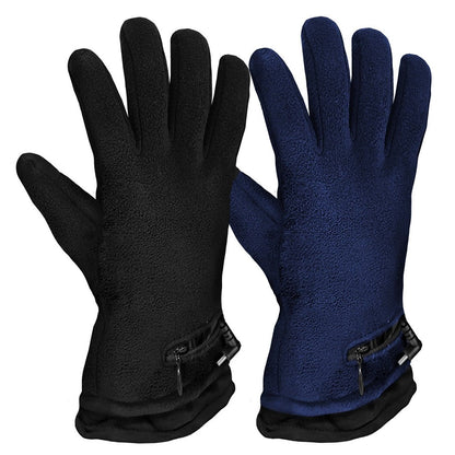  Open Box ActionHeat AA Battery Heated Fleece Gloves