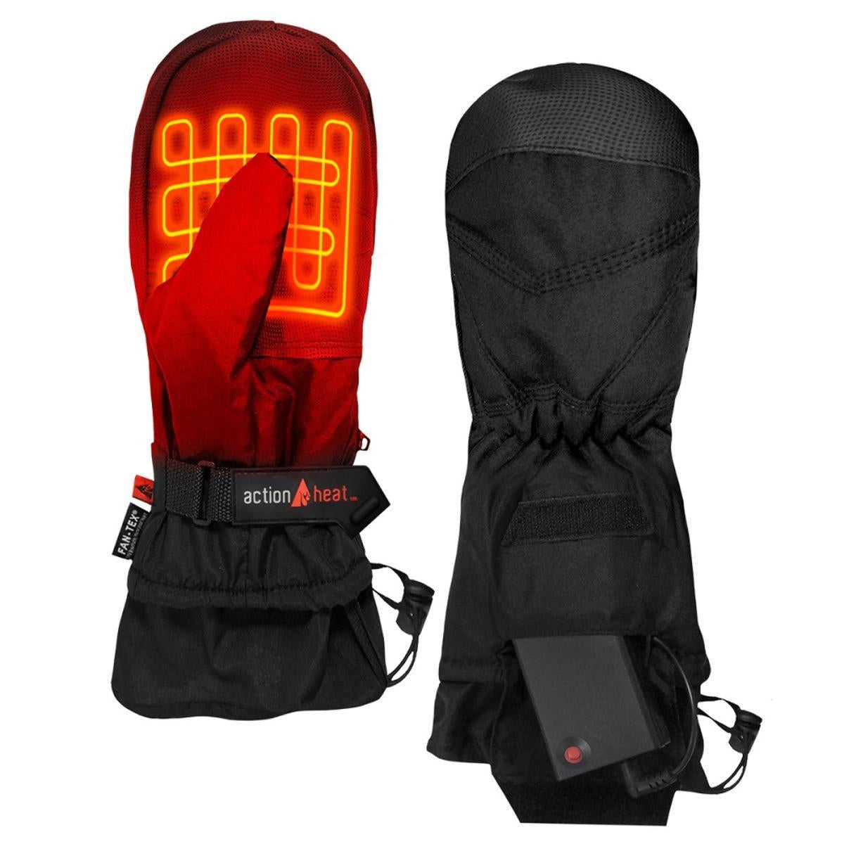  Open Box ActionHeat AA Battery Heated Mittens