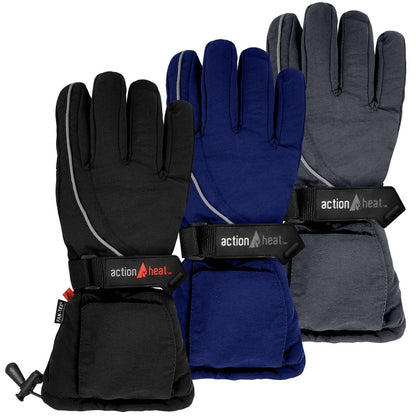  Open Box ActionHeat Mens AA Battery Heated Gloves