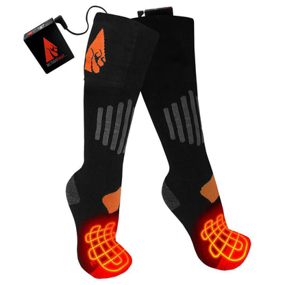  Open Box ActionHeat Rechargeable 3V Heated Socks