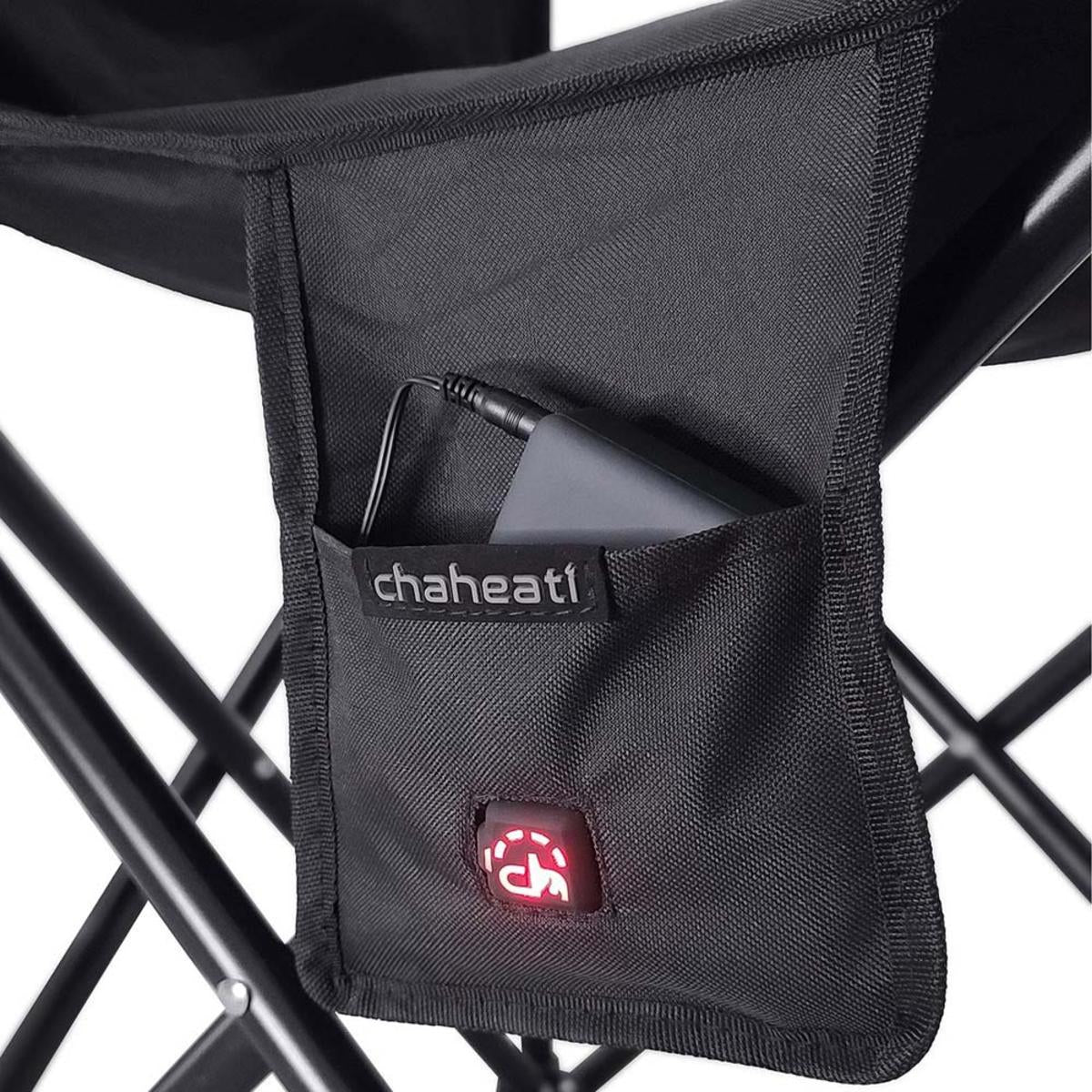 Open Box Chaheati 7V Battery Heated Camping Chair