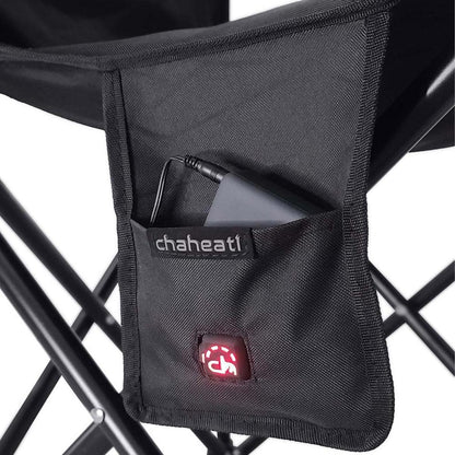  Open Box Chaheati 7V Battery Heated Camping Chair