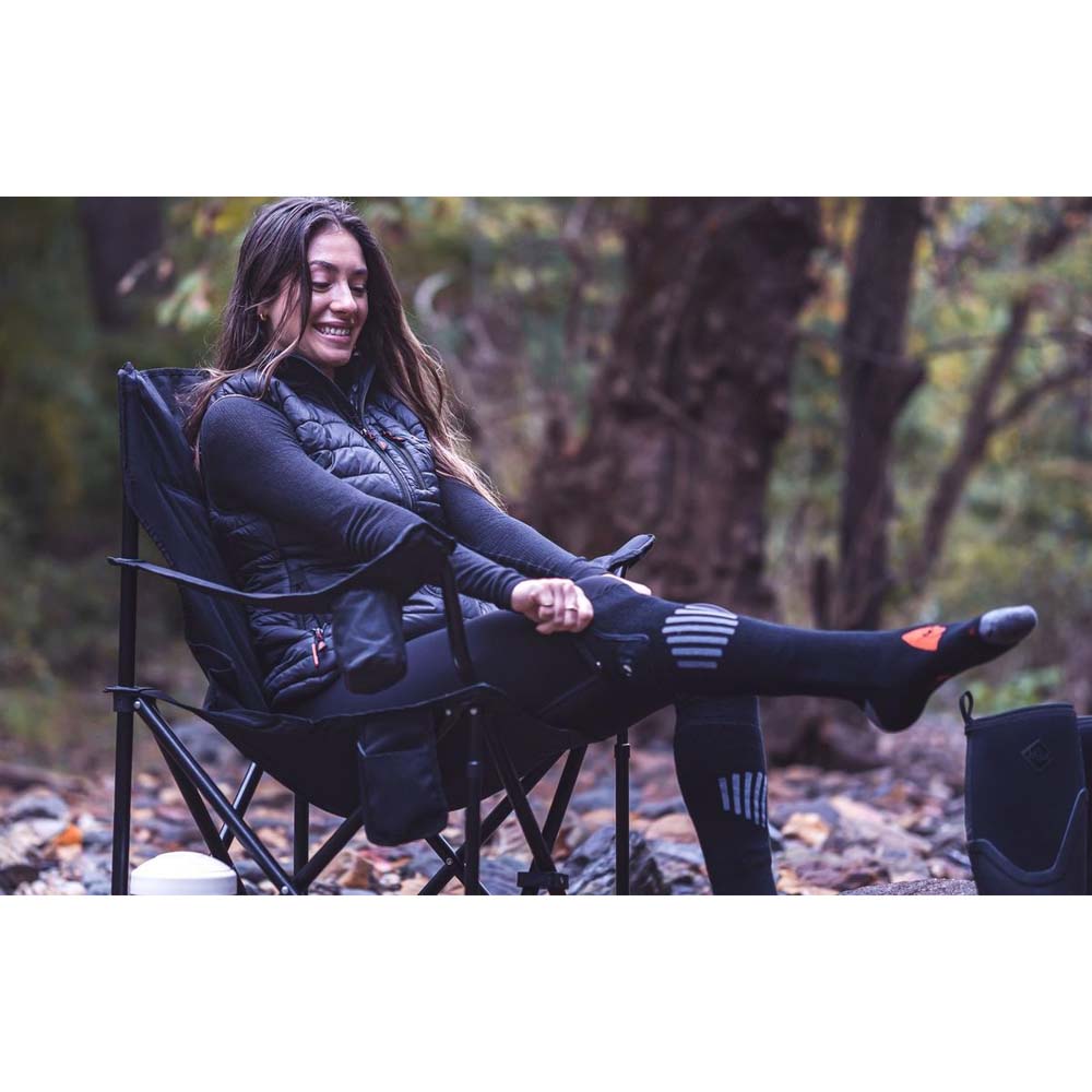  Open Box Chaheati 7V Battery Heated Camping Chair